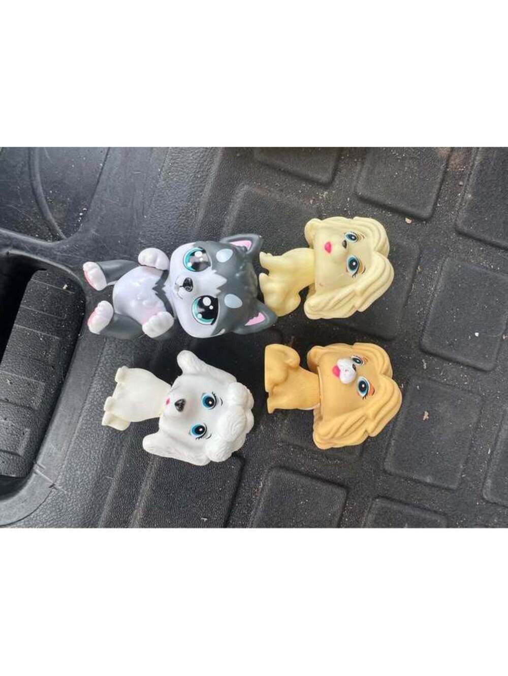 2008 Dog Figures My Pet Pals Chic Boutique Doggy Lot of 4